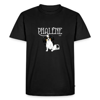 phalenev2 - Men's Premium Organic T-Shirt - black - Front - Nico (187cm)