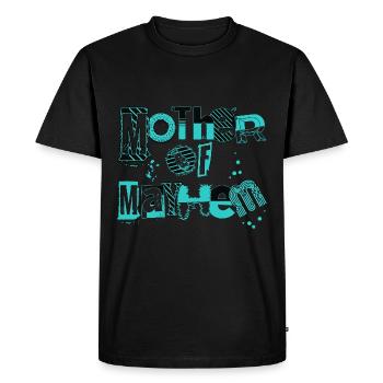 Mère De Chaos Maternité Sauvage Maman De Fille Garçon - T-shirt Premium bio Homme - noir - Devant - Nico (187cm)