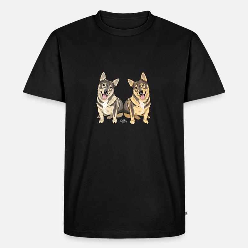 gööttipari - Männer Premium Bio T-Shirt - Schwarz