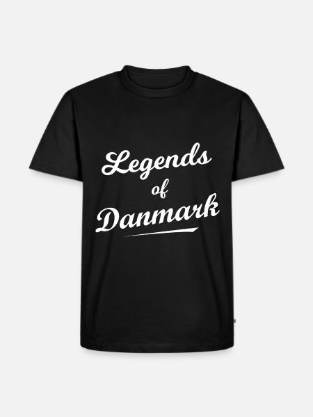 The fans from Denmark - Men's Premium Organic T-Shirt - black