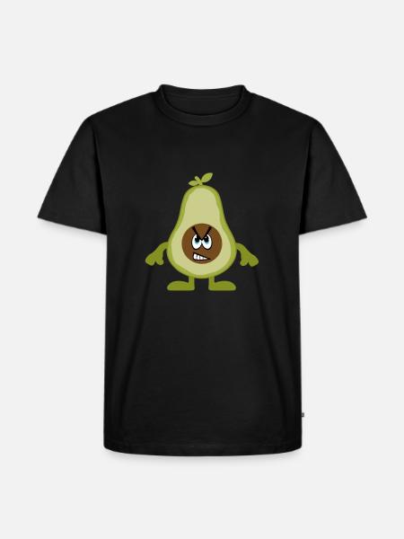 Avocado gift - Men's Premium Organic T-Shirt - black