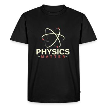 Étudiant en physique étudie cadeau Big Bang Big Bang - T-shirt Premium bio Homme - noir - Devant - Nico (187cm)