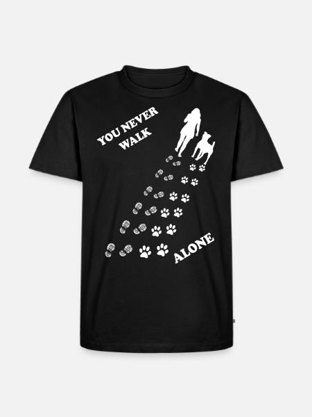 Tu n’iras jamais seule - T-shirt Premium bio Homme - noir