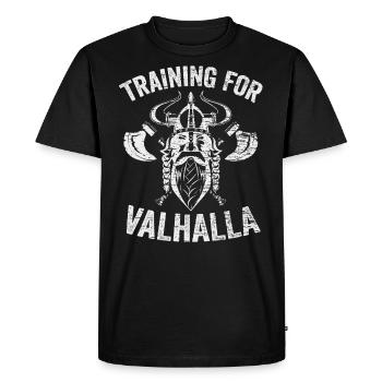 Vikings Valhalla - T-shirt Premium bio Homme - noir - Devant - Nico (187cm)