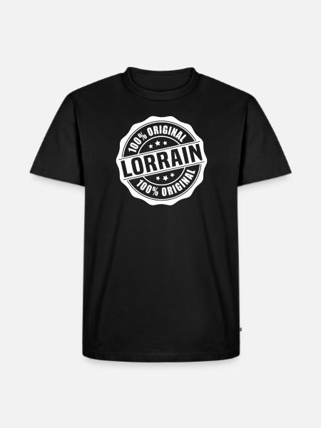 original lorrain - T-shirt Premium bio Homme - noir