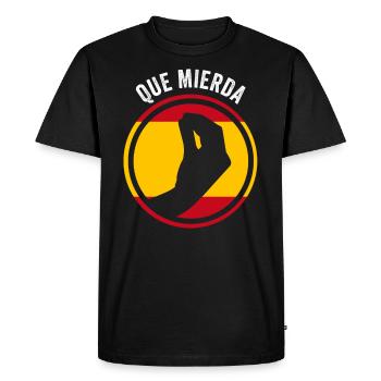 Spanish Spain Spanish Spanish Funny Spanis - Men's Premium Organic T-Shirt - black - Front - Nico (187cm)