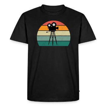 Film Director Actor Actress Film - Men's Premium Organic T-Shirt - black - Front - Nico (187cm)