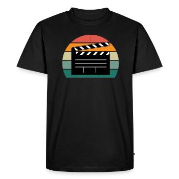 Film Director Actor Actress Film - Men's Premium Organic T-Shirt - black - Front - Nico (187cm)