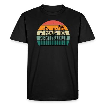 Holiday Holiday Fun Action Theme Park Roller Coaster - Men's Premium Organic T-Shirt - black - Front - Nico (187cm)