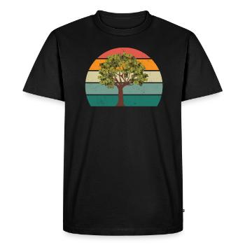 Zaster Moneten Notes Coin Money Virtual Money - Men's Premium Organic T-Shirt - black - Front - Nico (187cm)