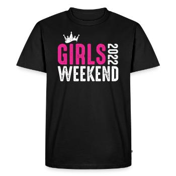 Girls Weekend 2022 Girls Trip Gift Vacation - Men's Premium Organic T-Shirt - black - Front - Nico (187cm)