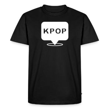 Musique Japon K-Popper K-Popperin Musicien K-Pop - T-shirt Premium bio Homme - noir - Devant - Nico (187cm)