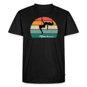 Pole Dancer Pole Dance Pole Dance - Men's Premium Organic T-Shirt - black - Front - Nico (187cm)