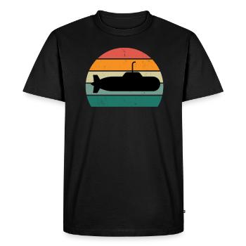 Sous-marin Submariner - T-shirt Premium bio Homme - noir - Devant - Nico (187cm)