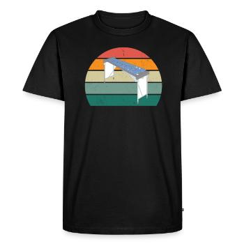 Xylophone Lecteur de Xylophone Lecteur de musique Xylophoniste - T-shirt Premium bio Homme - noir - Devant - Nico (187cm)