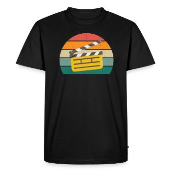 actor actress musician music theatre - Men's Premium Organic T-Shirt - black - Front - Nico (187cm)