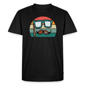actor actress musician music theatre - Men's Premium Organic T-Shirt - black - Front - Nico (187cm)