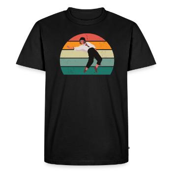 dancer dancer dance move movement couple dance - Men's Premium Organic T-Shirt - black - Front - Nico (187cm)