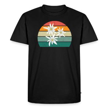 Suisse Suisse Suisse Suisse Montagne Suisse Suisse - T-shirt Premium bio Homme - noir - Devant - Nico (187cm)