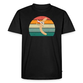 Autriche République alpine autrichienne des montagnes - T-shirt Premium bio Homme - noir - Devant - Nico (187cm)