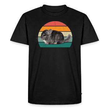 Rongeurs Rongeurs Hamster Rat Souris Écureuil - T-shirt Premium bio Homme - noir - Devant - Nico (187cm)
