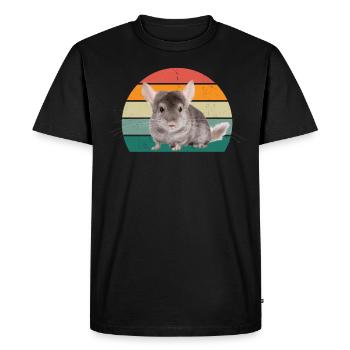 Rongeurs Rongeurs Hamster Rat Souris Écureuil - T-shirt Premium bio Homme - noir - Devant - Nico (187cm)