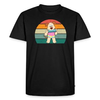 Harmonica Harmonica player Harmonicas - Men's Premium Organic T-Shirt - black - Front - Nico (187cm)