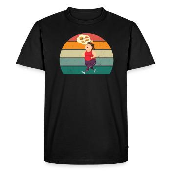 Race Runner Runner Renner Renner Jogging - Men's Premium Organic T-Shirt - black - Front - Nico (187cm)