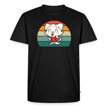 Race Runner Runner Renner Renner Jogging - Men's Premium Organic T-Shirt - black - Front - Nico (187cm)