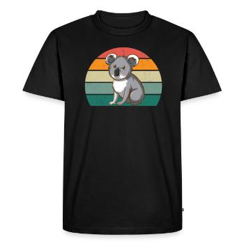 Koalas Koala Bear Australia Marsupial Bag Koala - Men's Premium Organic T-Shirt - black - Front - Nico (187cm)