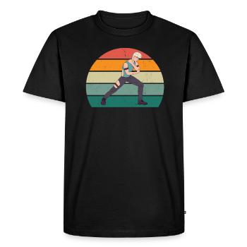 Musique Japon K-Popper K-Popperin Musiciens K-Pop - T-shirt Premium bio Homme - noir - Devant - Nico (187cm)
