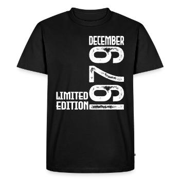 Cadeau Anniversaire Décembre 1979. Decembre 1979. - T-shirt Premium bio Homme - noir - Devant - Nico (187cm)