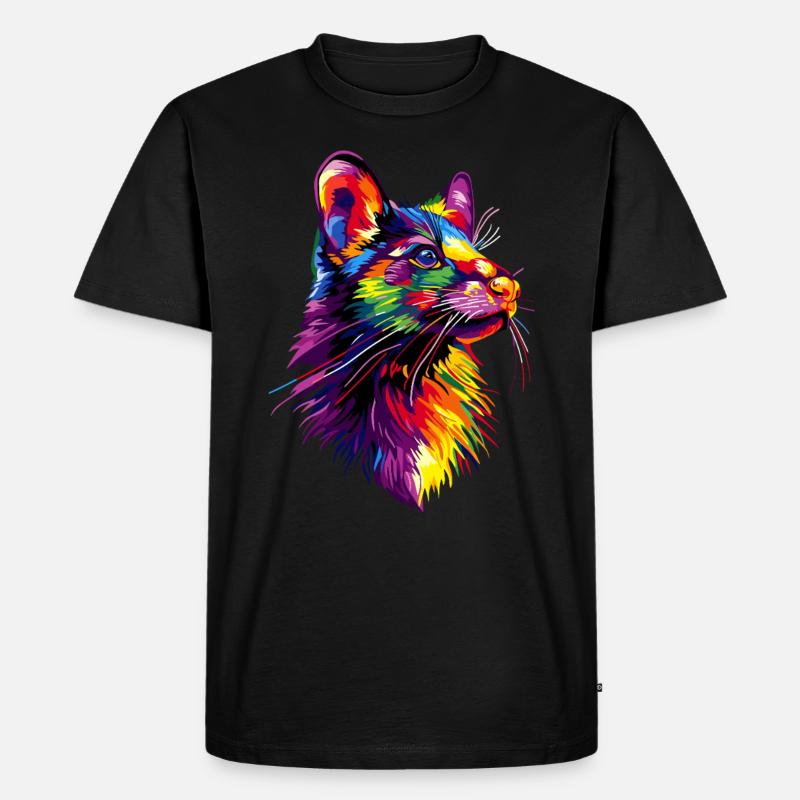 Tasmanischer Teufel Beuteltier Tasmanian Devil - Männer Premium Bio T-Shirt - Schwarz