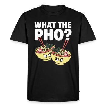 Qu’est-ce que le Pho Vietnam Voyage Nouilles Soup Love Pho - T-shirt Premium bio Homme - noir - Devant - Nico (187cm)