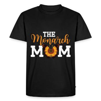 The Monarch Mom - Men's Premium Organic T-Shirt - black - Front - Nico (187cm)