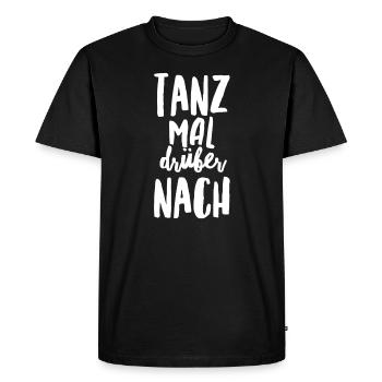 Danser dessus - T-shirt Premium bio Homme - noir - Devant - Nico (187cm)