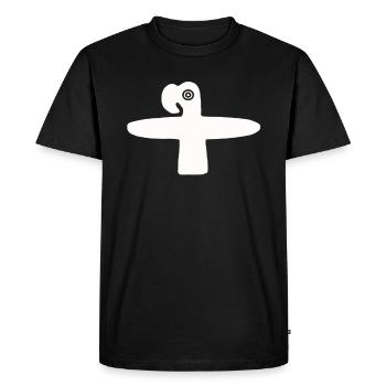 Lignes de Nazca | Pérou Geoglyphs Las Líneas De Nazca - T-shirt Premium bio Homme - noir - Devant - Nico (187cm)