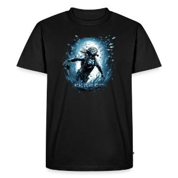 Diving Diver Real Mind Reset - Diving Best Sellers - Men's Premium Organic T-Shirt - black - Front - Nico (187cm)