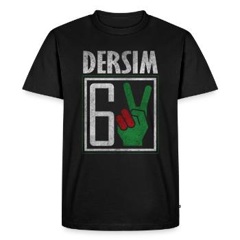 Kurdistan Dersim Peuple kurde libre - T-shirt Premium bio Homme - noir - Devant - Nico (187cm)