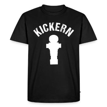 Baby-foot baby-foot cadeau - T-shirt Premium bio Homme - noir - Devant - Nico (187cm)