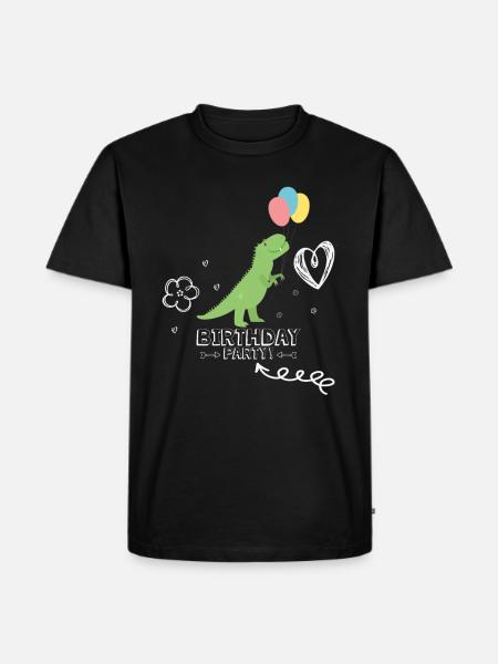 Fête d'anniversaire - T-shirt Premium bio Homme - noir
