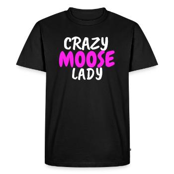 élan - T-shirt Premium bio Homme - noir - Devant - Nico (187cm)