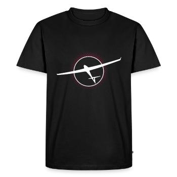 Glissez dans le Cricle en flèche - T-shirt Premium bio Homme - noir - Devant - Nico (187cm)