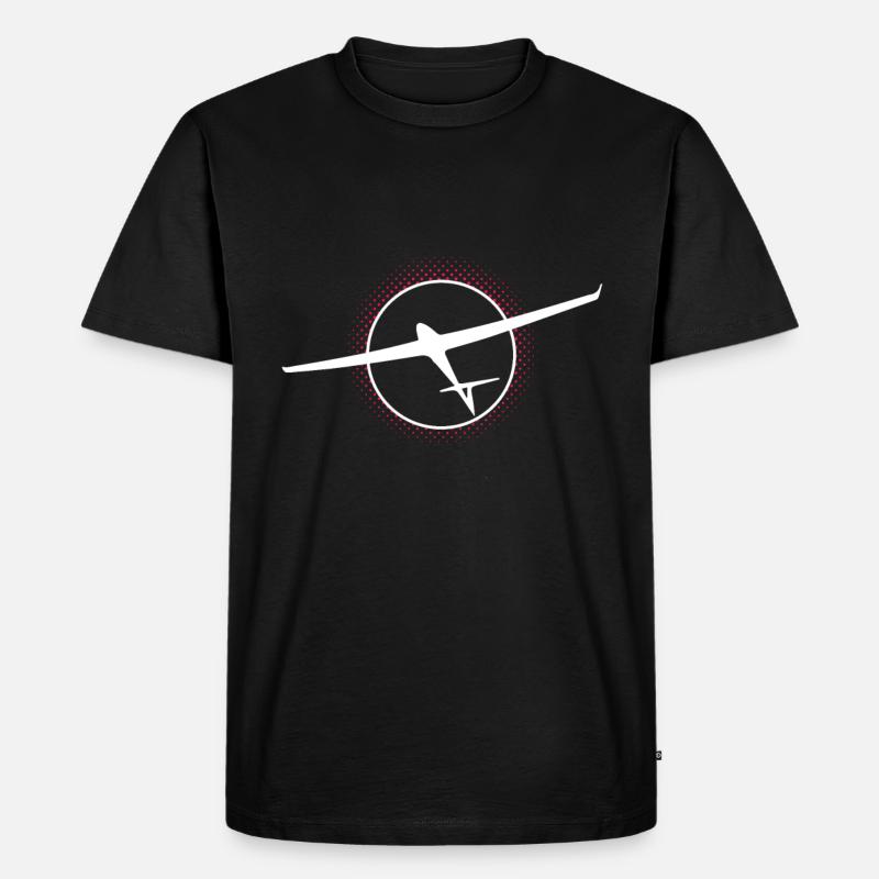 Glide Into The Cricle Soaring - Men's Premium Organic T-Shirt - black