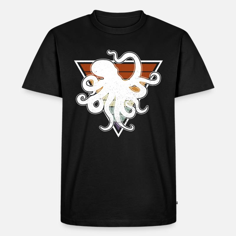 Octopus Octopus Octopus Tentacle - Men's Premium Organic T-Shirt - black