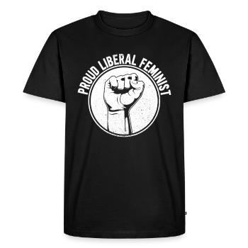 Socialist Feminism Feminist Women's Rights - Men's Premium Organic T-Shirt - black - Front - Nico (187cm)