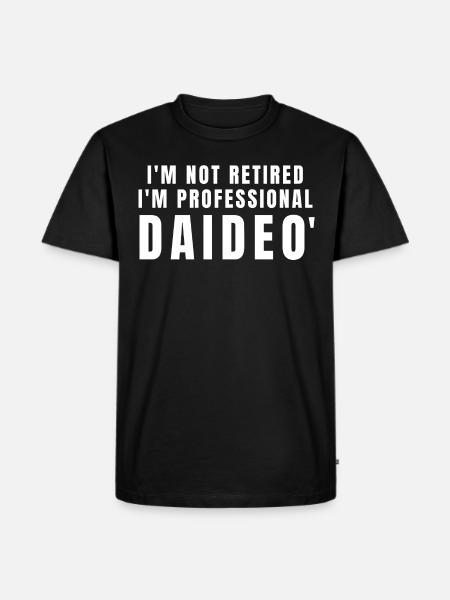 Daideo. Daideo gift - Men's Premium Organic T-Shirt - black