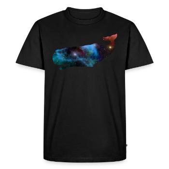 Cadeau de cachalot - T-shirt Premium bio Homme - noir - Devant - Nico (187cm)