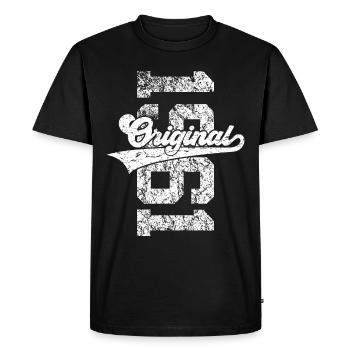 65TH BIRTHDAY ORIGINAL 1961 - Men's Premium Organic T-Shirt - black - Front - Nico (187cm)