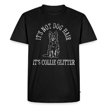 Conception unique de border collie pour - T-shirt Premium bio Homme - noir - Devant - Nico (187cm)